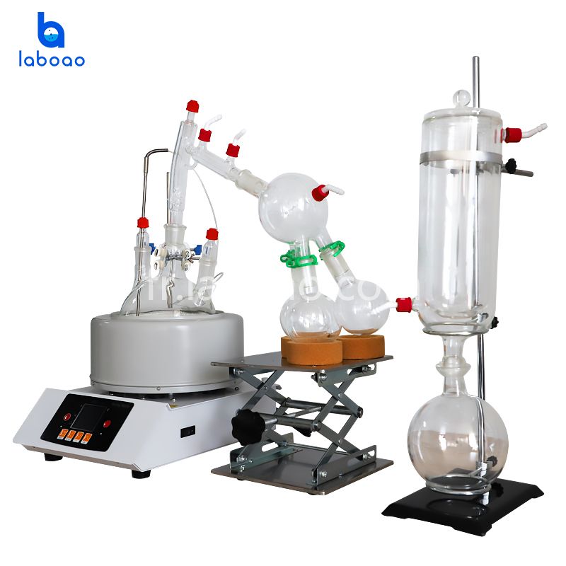 Kit de distillation à court trajet 2L pour l'extraction d'huile de CBD