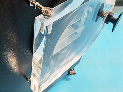 1-2Kg petit lyophilisateur à usage domestique pour la nourriture détail - Porte transparente en plexiglas visible, peut observer directement le processus de lyophilisation des matériaux.