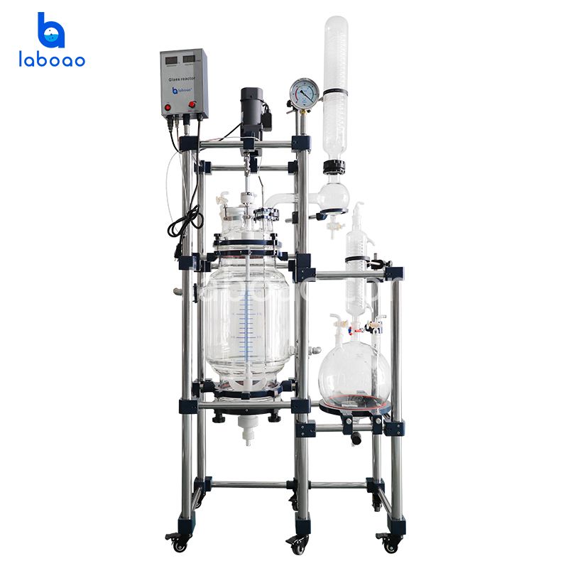 Réacteur de cristallisation de laboratoire 10L pour isolats de CBD