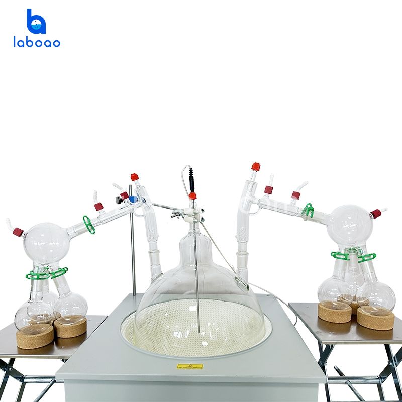 20L Short Path Molecular Distillation with Double Collection