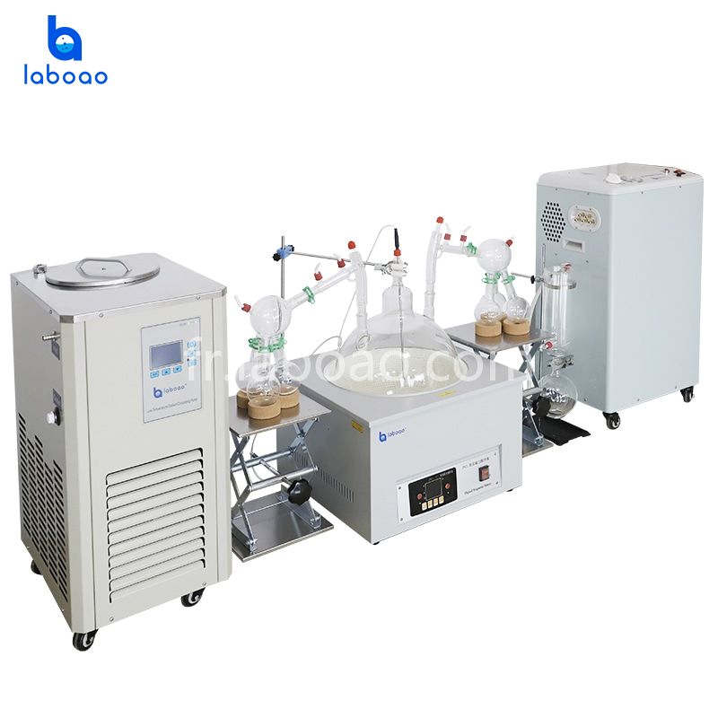 20L Short Path Molecular Distillation with Double Collection