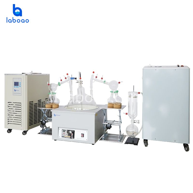 20L Short Path Molecular Distillation with Double Collection