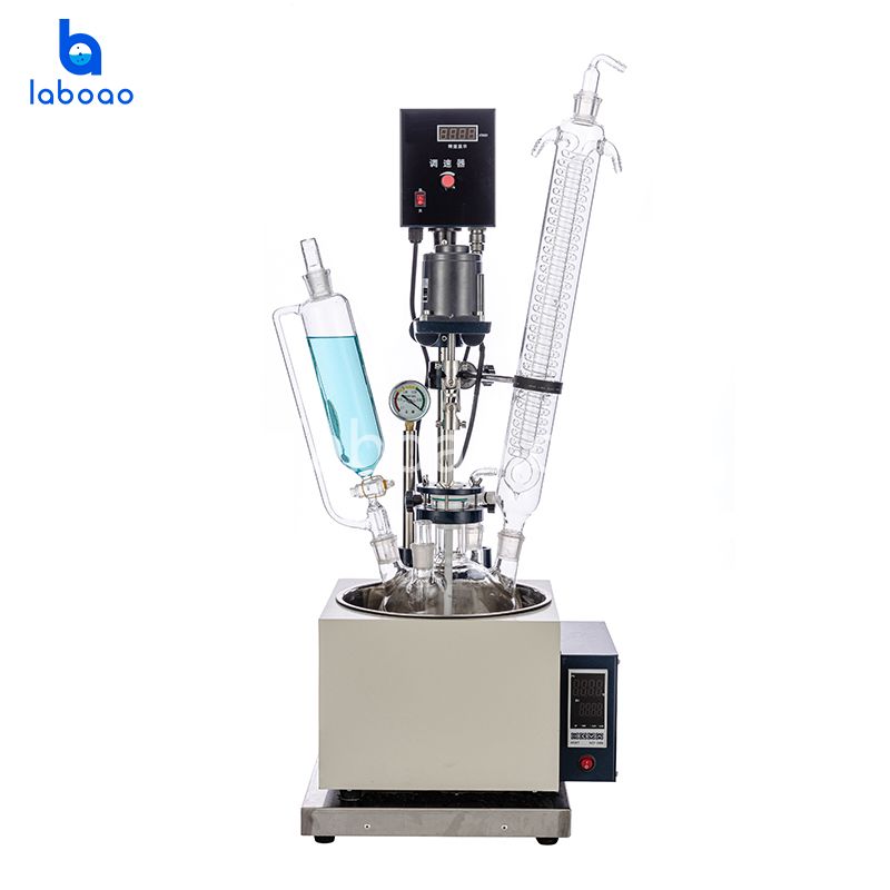 Réacteur en verre monocouche 3L