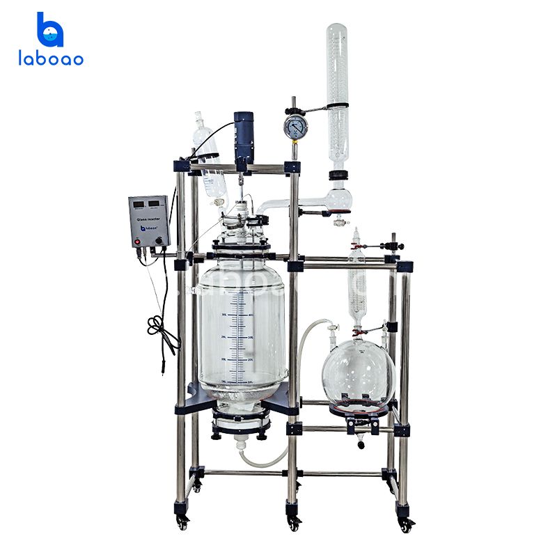 Réacteur de filtre de cristallisation de laboratoire 50L 80L pour isolat de CBD