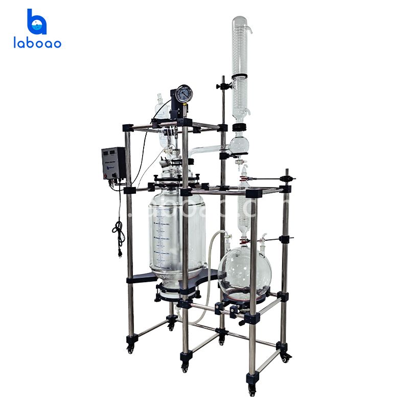 Réacteur de filtre de cristallisation de laboratoire 50L 80L pour isolat de CBD