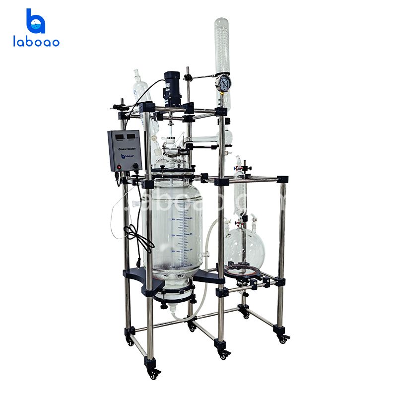 Réacteur de filtre de cristallisation de laboratoire 50L 80L pour isolat de CBD