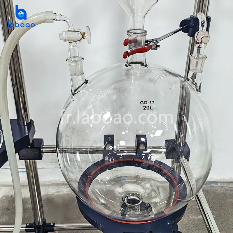 Réacteur de filtre de cristallisation de laboratoire 50L 80L pour isolat de CBD