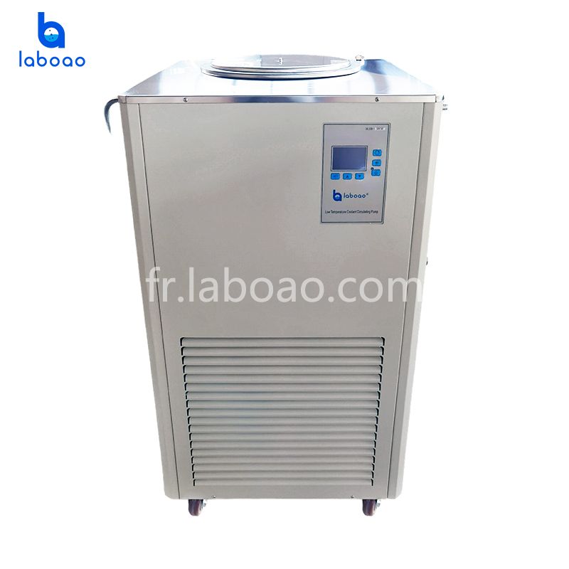 Refroidisseur d'eau de laboratoire à recirculation de 50 litres