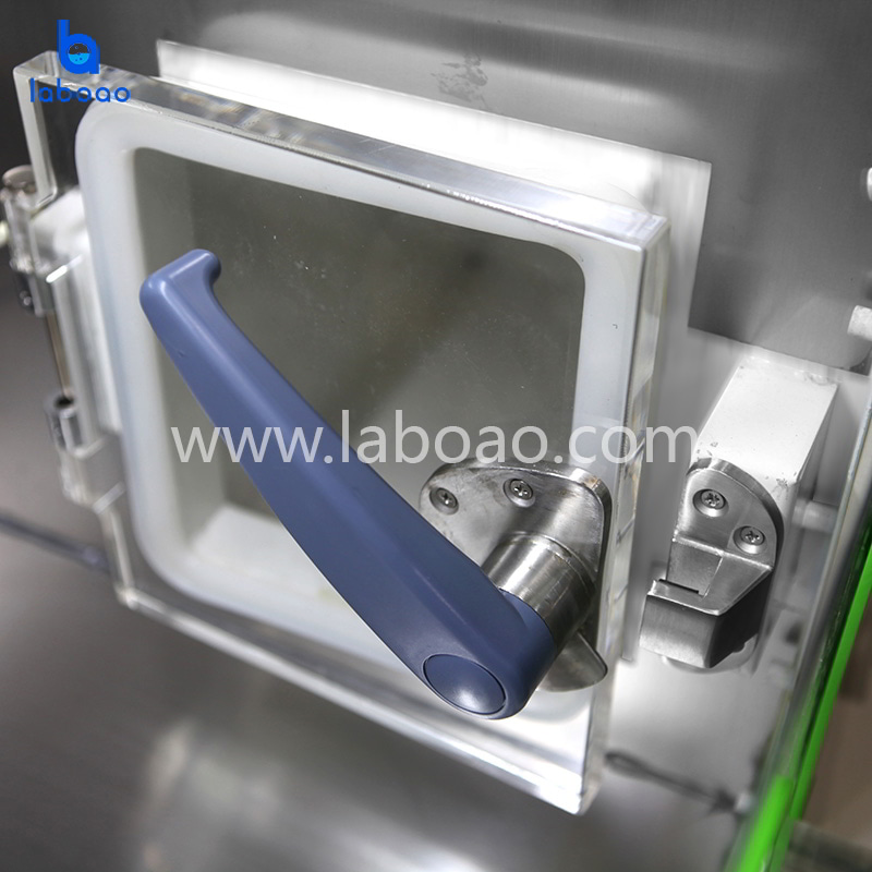 Incubateur anaérobie de laboratoire à double porte avec écran LCD