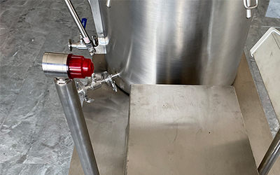 Système de centrifugation d'extraction d'alcool à l'éthanol détail - Dispositif de lampe d'alarme, sécurité plus élevée. (avertissement de panne, avertissement de surcharge, etc.)