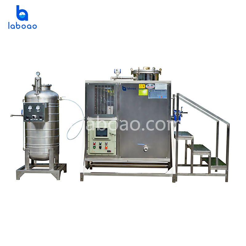 Machine de récupération de solvants intelligente , antidéflagrante et à fonctionnement continu