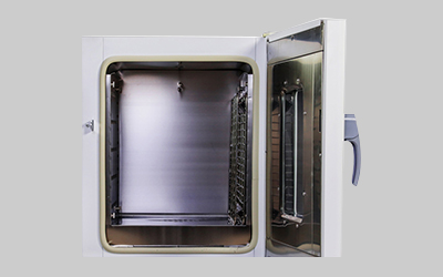 Boîte de stérilisation à air chaud série LGX détail - Porte de sécurité isolée