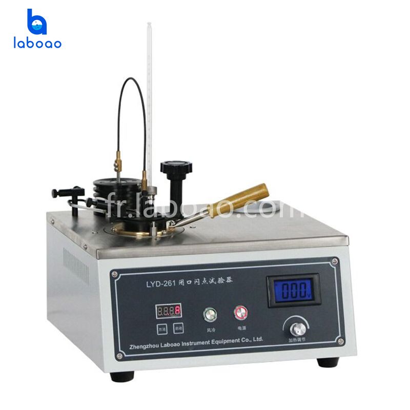 Testeur de point d'éclair en coupe fermée Pensky-Martens pour le pétrole