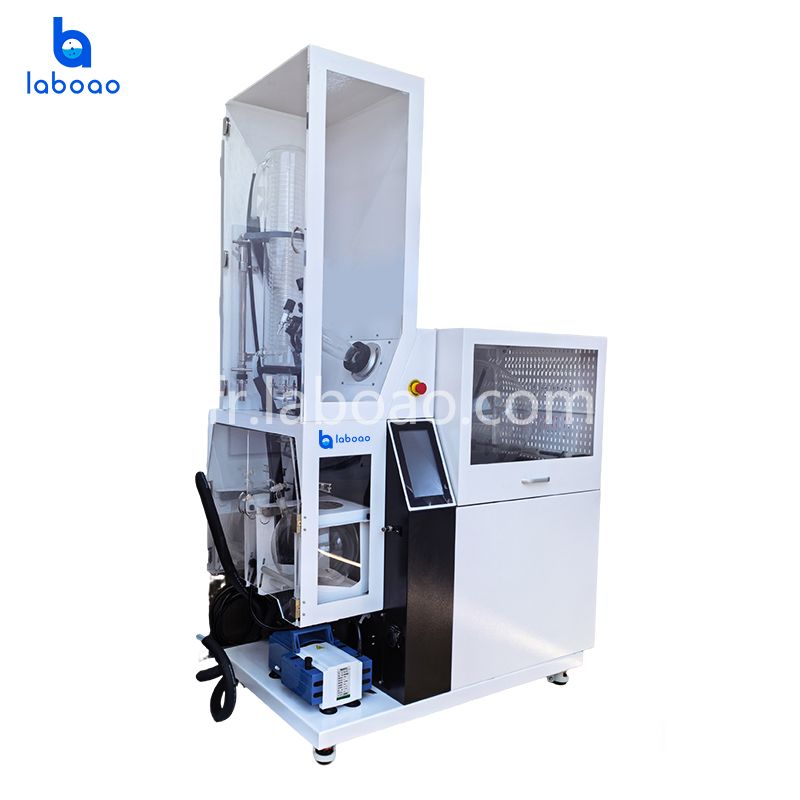 Évaporateur rotatif avec dispositif de protection et remplissage/vidange automatique