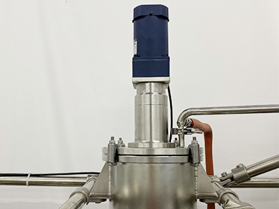 Distillation moléculaire d'évaporateur à film essuyé à court trajet série B détail - Utilisation d'un joint magnétique, pas de fuite, degré de vide élevé et bonne stabilité.